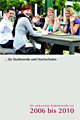 Cover der Broschüre „...für Studierende und Hochschulen“
