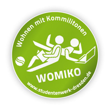 Logo: WOMIKO - Wohnen mit Kommilitonen