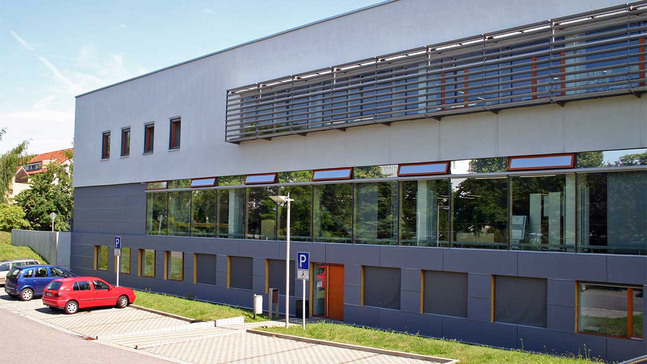 Außenansicht der Außenstelle des Studentenwerks in Zittau
