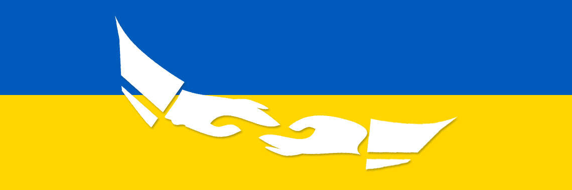 Haende Piktogramm Ukraine